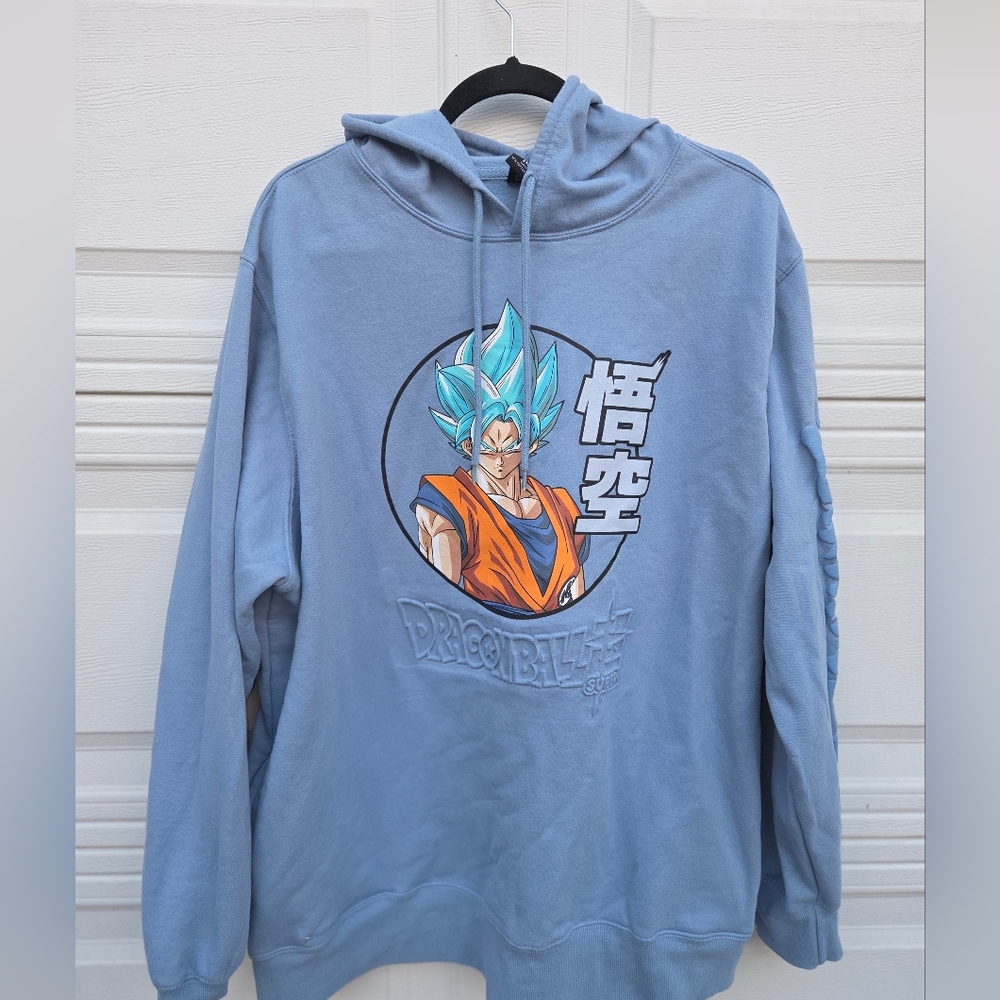 Dragon Ball Super Blue Hoodie